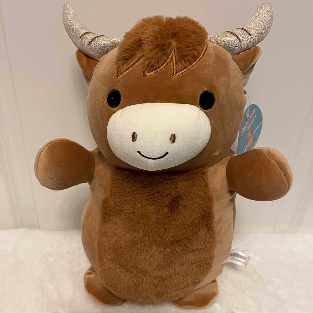 Squishmallow Wilfred Highland Cow 🐮, Hugmee 14” New